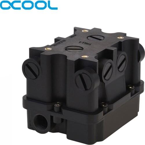 Alphacool ES 1U 2U Reservoir For Liquid Cooling Loop ITX Computer Case,Server Racks And Workstations,Water Tank Support DDC Pump
