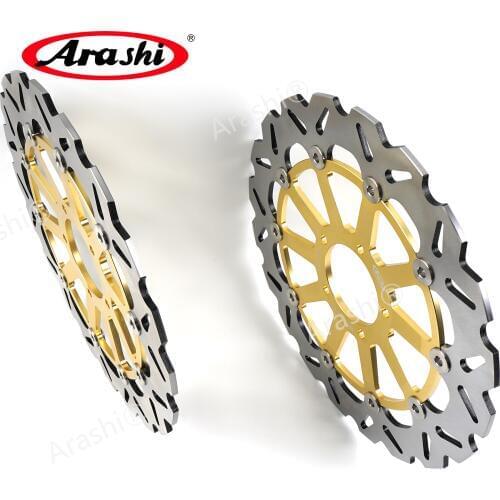 ARASHI For DUCATI HYPERSTRADA ABS 821 2013 2014 2015 CNC Front Brake Rotors Brake Disc Motorbike Disk HYPERMOTARD SP ABS 13-15