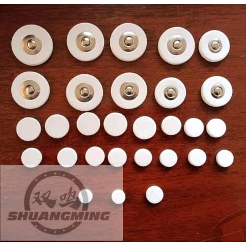 BASS Clarinet pads Buffet Crampon to Low "C" Real leather made of sheepskin