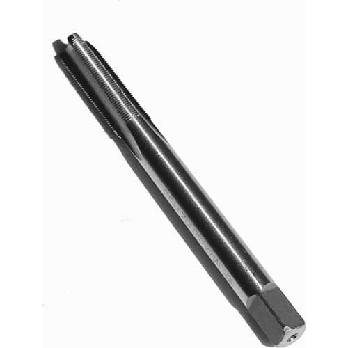 Free shipping 1PCS HSS6542 made left hand M7*0.5/0.75/1.0mm LH Machine straight flute taps for threading steel iron aluminum