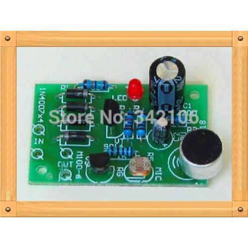 Free Shipping!!! 5pcs 220v Sound and light control sensor delay switch module sensor