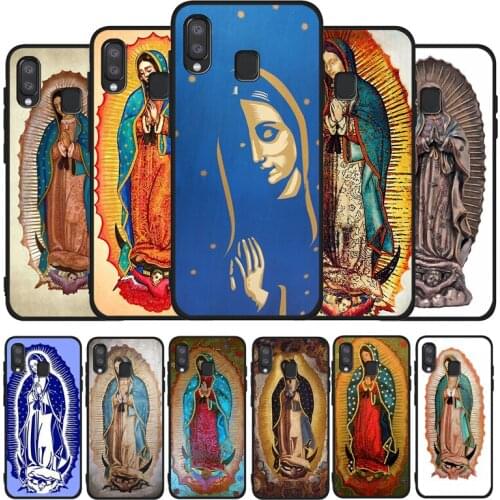 Virgen de Guadalupe Bible Verse For Samsung A10 A20E A30 A40 A50 A60 A70 M10 M20 M30S M40 A01 A21 A31 A51 A71 4G Case