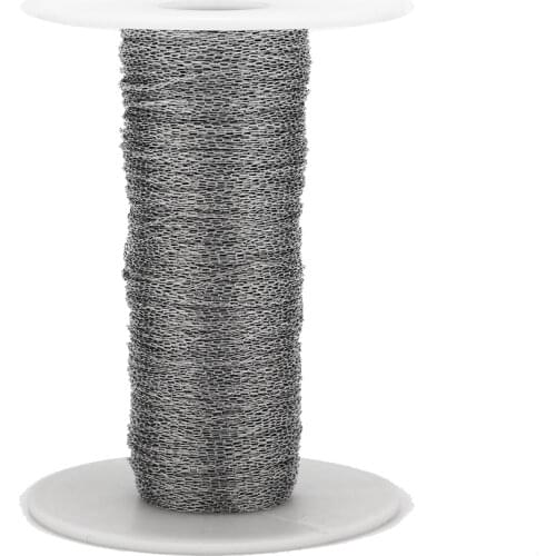 1M/2M/5M/10M Silver Color Stainless Steel 0.25mm Width Link Chains Neckalce DIY Jewelry Making Findings Ultra-thin Top Quality