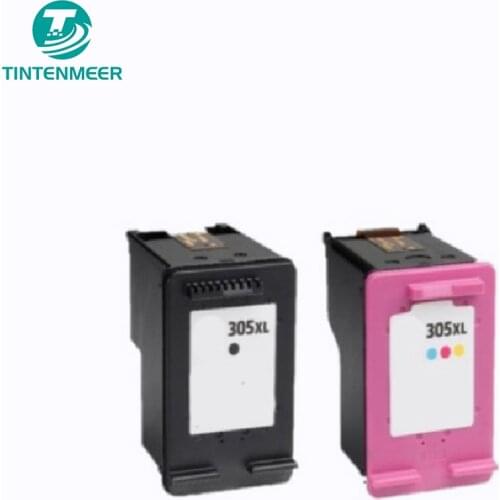 TINTENMEER premium quality ink cartridge 305 compatible for hp 2710 2720 2721 2722 2723 2724 6010 6020 6022 6030 6032 cartridge