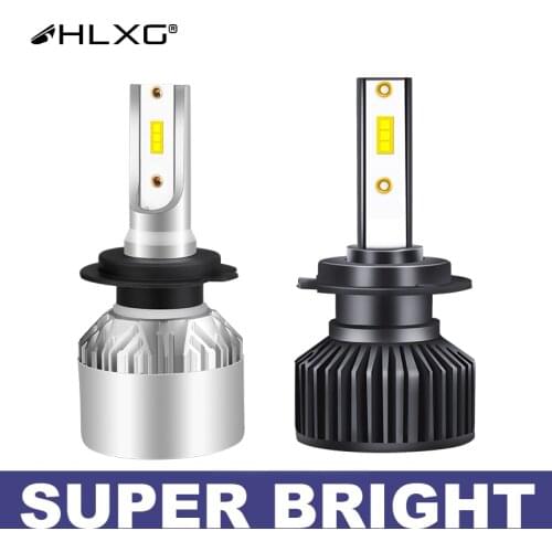 CSP H7 LED H4 H11 9005 HB3 9006 HB4 F3 H1 bulb mini headlight 6000K 4300K car light H8 H16 9012 9007 H13 Auto HLXG 12V 18000LM