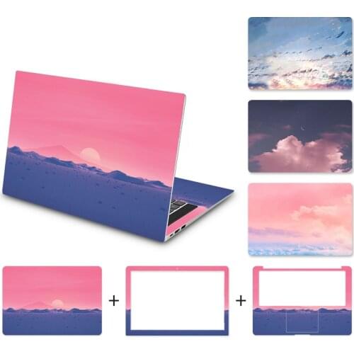 DIY sky sunset laptop skin notebook sticker 12/13/14/15/17 inch MacBook laptop Dell HP Lenovo etc laptop