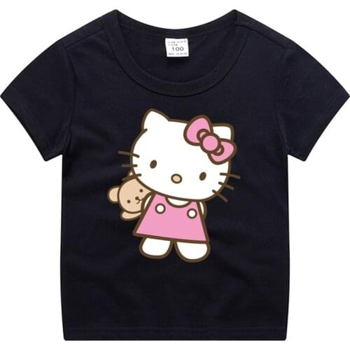 Hello Kitty Summer T-shirts For Girls