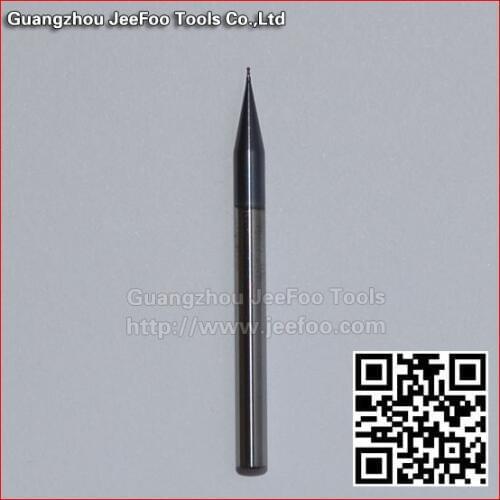 MC-2F-R0.25*4*50L 2 Flutes Metal Cutting Tools, Ball Nose End Mill Cutters for Steel Router Machine