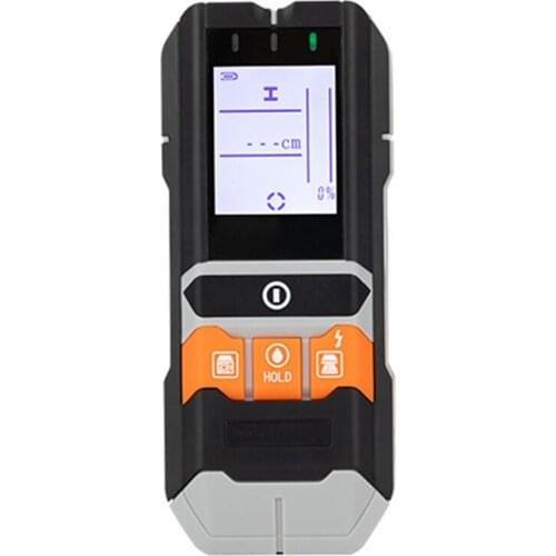 4 in 1 Metal Detector Wall Wiring Wood Depth Moisture Detector Meter Wall Scanners Stud Finder AC Voltage Wire Tracker