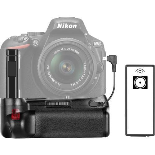 Neewer Professinal Vertical Battery Grip Work with EN-EL14a Recgargeable Battery for Nikon D5500 D5600 DSLR Camera