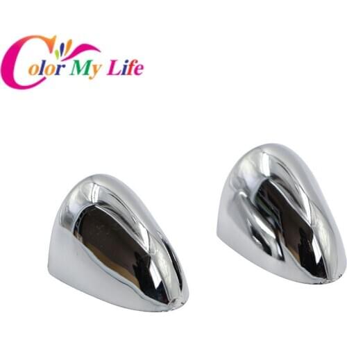 Color My Life Water Spray Nozzle Cover Wind Screen Wiper Spray Nozzles Sticker for Chevrolet Chevy Cruze 2009 - 2015 Accessories