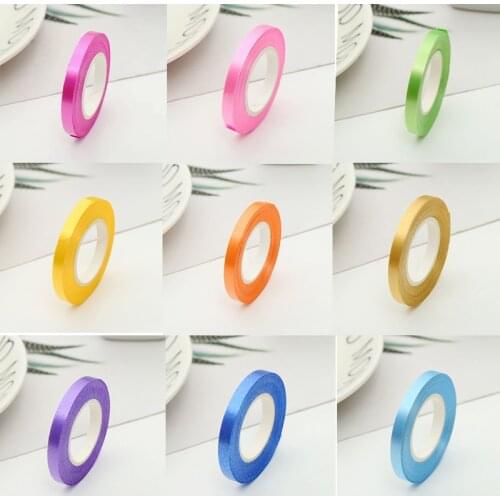 Birthday Balloon Ribbon Roll Red Green Yellow Blue Event Party Supplies Banquet Wedding DIY Decoration 5mm/10m