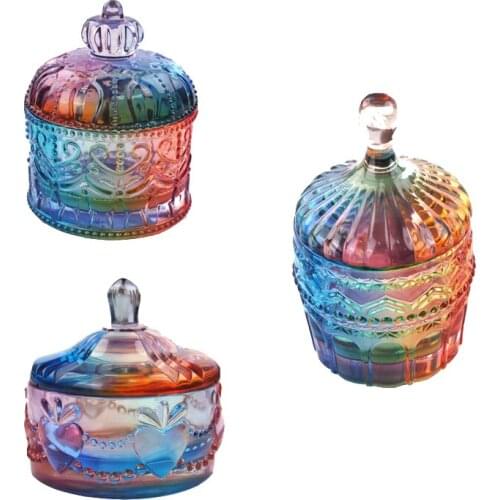 DIY Crystal Bottles Epoxy Resin Mold Carrot Carving Trinket Box Making Silicone Mold Storage Supplies for Resin Art Home Deco
