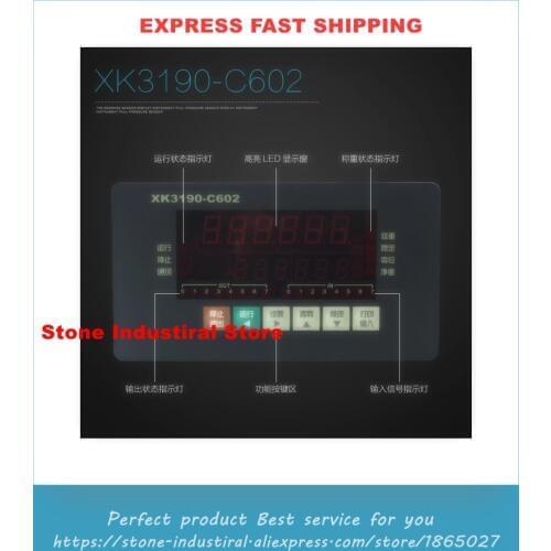 XK3190-C602 Control Instrument Quantitative Packing Scale XK3190-C602 Batching Control Instrument