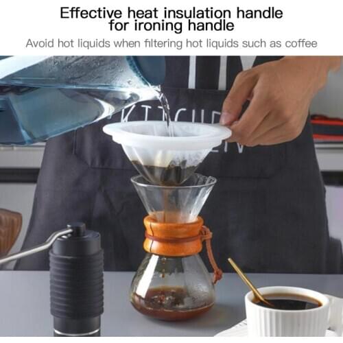 1Pc Soy Milk, Juice, Tea, Coffee, Filter Spoon, Squeezed Juice, Sieve, Separation Filter, Dregs Artifact, Kitchen Colander