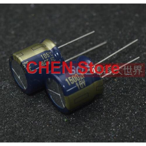 10PCS Matsushita FC 16V 1500UF 2200UF 2700UF 5600UF Electrolytic Capacitor CE fc 16V1500UF 16V2200UF 5600uF/16V 16V2700UF