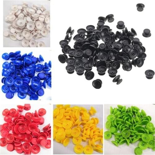 100pcs PS4 Analog Cover 3D Thumb Sticks Joystick Thumbstick Mushroom Cap For Sony PlayStation 4 PS4 Controller Gamepad 6 Colors