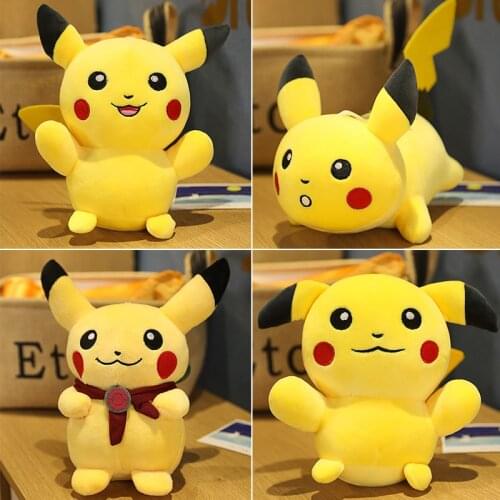 30cm Anime plush toys Pokemoneds plush doll Pikachsued plush toys Charmander Squirtle Bulbasaur Jigglypuffs Eevee Toys for girls