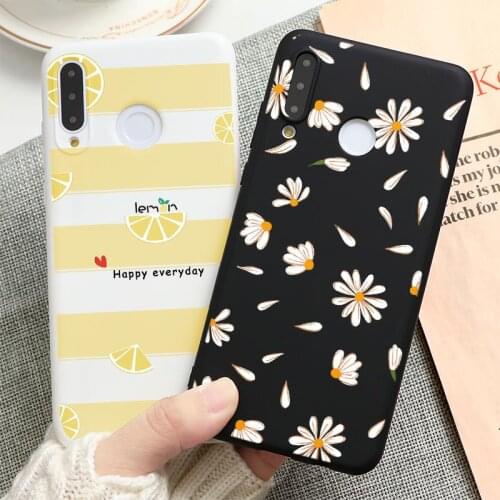 Daisy Flower Case For Huawei Y8s Y5p Y6p Y7p P Smart 2020 2019 S P30 P20 P40 Lite E Honor 10i 10 20 Lite Pro 9A 9S 9C Soft Cover