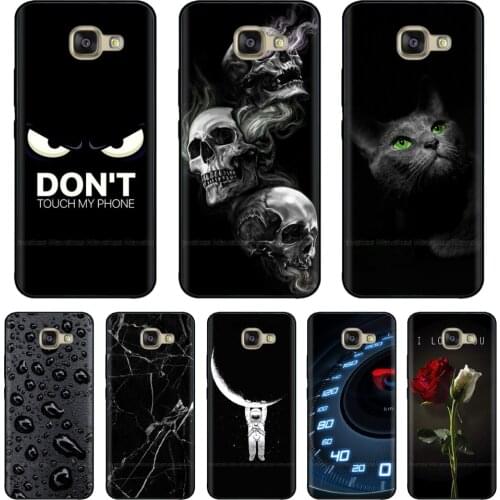 For Samsung Galaxy A3 A5 J3 2016 Case Painted Silicon Soft TPU Back Phone Case Cover For Samsung A3 2016 A5 Coque Bumper