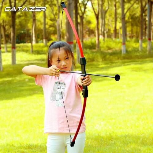 Children Bow Set Draw Weight 20-40lbs for Beginner Training Shooting Kids Toy Games Archery Shooting Tool