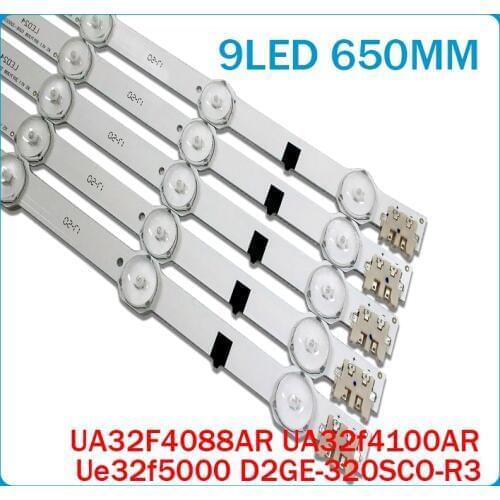 FOR samsung 2013SVS32H Ue32f5000 D2GE-320SCO-R3 UA32F4088AR UA32f4100AR backlight LUMENS D2GE-320SC0-R3 650MM 9LED 32 inch