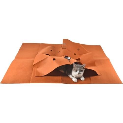 Cat Maze Pet Play Mat Cat Agility Training Mat Cat Toy Bite Mat Cat Litter Mat