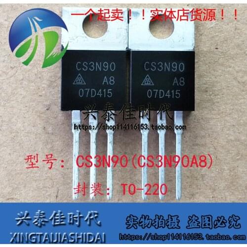 Original new 5pcs/ CS3N90 CS3N90A8 3A/900V TO-220