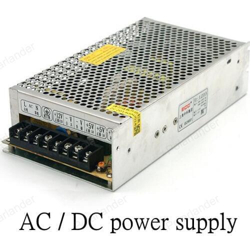 High Quality LED Driver Switching Power Supply AC/DC 12V120W dual output Voltage Transformer for Led Strip Display Billboard
