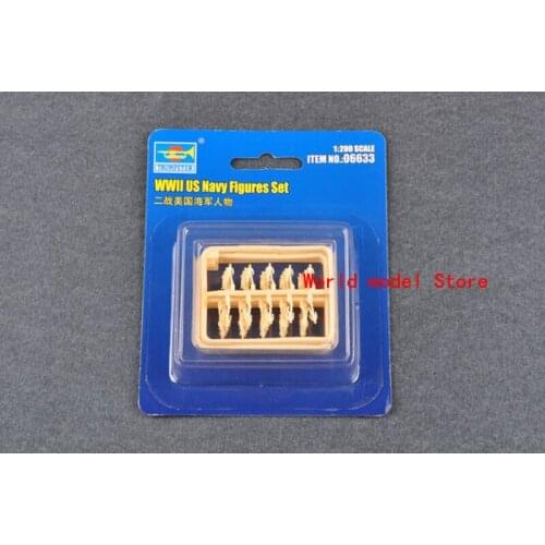 Trumpeter #06633 1/200 Scale WWII US Navy Figures Model Kits