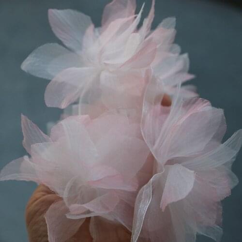 5pc/lot fairy flower appliques patches for clothing DIY sew on floral decoration for cake parches bordados para ropa