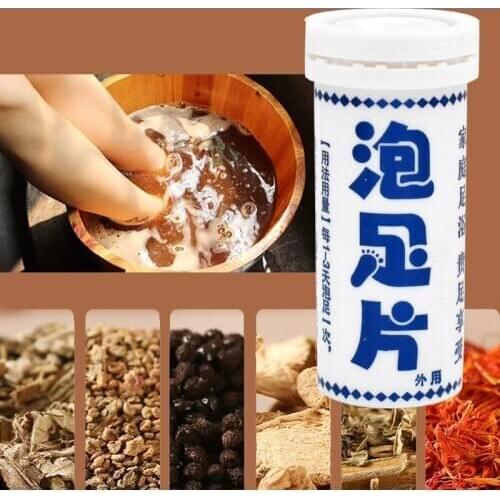 6pcs Detox Foot Fungal Nail Treatment Soak Long-Term Relief Athletes Foot Skin Cracking Psoriasis Peeling Beri