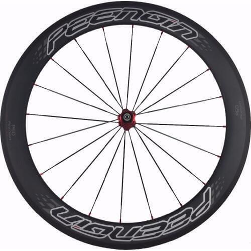 Famous brand oem/odm factory supplying 700C 60mm clincher Carbon road lighter bicycle wheelsets 23mm powerway r13&r36 hubs