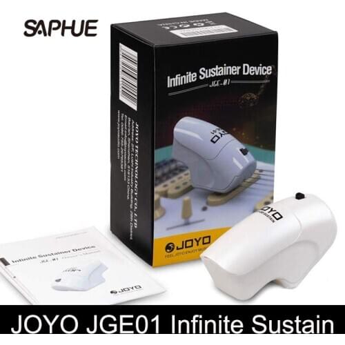 JOYO JGE-01 Wireless Guitar Infinite Sustainer, Handheld String Sustainer, Guitar Effect Pedal Trigger
