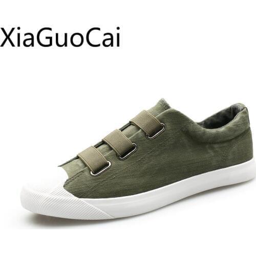 Fashion High Quality Men Non-leather Casual Shoes Print Brand Mens Canvas Shoes Retro Vintage Male Sneakers