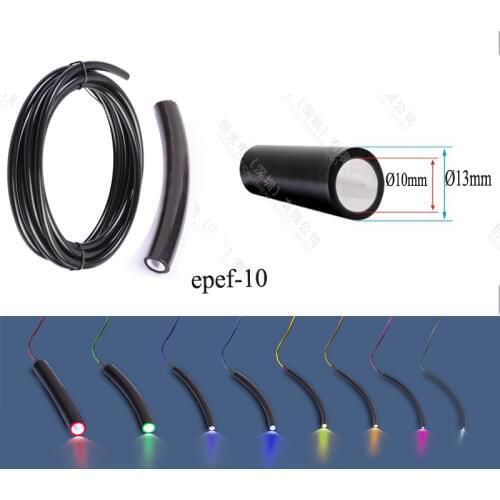 China manufacturer 10mm waterproof fiber optic cable outdoor lighting decoration