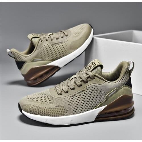 5 Colors Fashion Breathable Comfortable Men Running Shoes Outdoor Sport Sneakers Casual Non-slip Gym Shoes