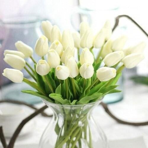 Temperamental living room decoration set tulip simulation decorative flowers dry flowers fake flowers indoor table floral
