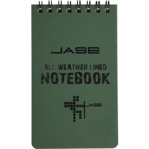 2021 New Notebook All Weather Waterproof Writing Paper Note Book Military Outdoors Camping
