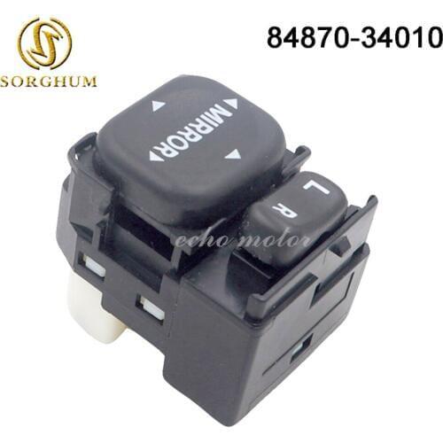 New 84870-34010 Rear View Power Mirror Folding Switch For Toyota Solara Camry Prius Sequoia Tacoma MR2 Tundra 8487034010