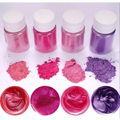 21 Colors Aurora Resin Mica Pearlescent Pigments Colorants Resin Jewelry Making