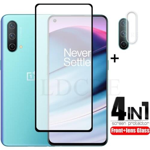 Full Cover Glass For OnePlus Nord CE 5G Glass Full Tempered Glass Screen Protector Film For OnePlus Nord CE 5G Camera Glass lens