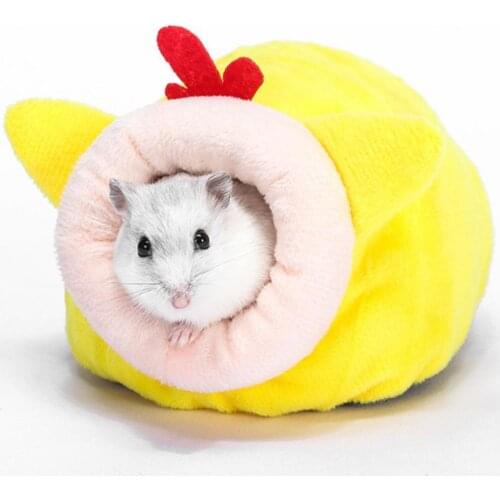 Durable Winter Warm Cute Hamster Cotton House Small Animal Nest Guinea Pig Accessories Made Of High Quality Cotton Material