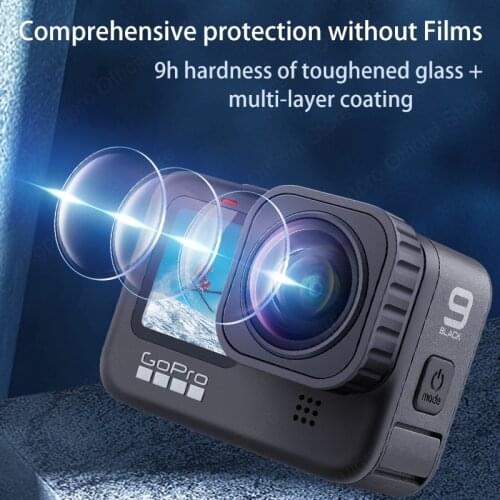 For HERO 9 Ultra Wide Angle 155 Degree Replacement Lens Cap for Gopro 9 Action Camera
