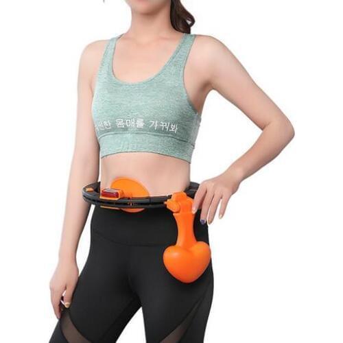 Sport Hoops Portable Hoop Detachable Yoga Waist Exerciser Belly Abdominal Muscle Trainer Circle Loss Weight Fitness Equipment