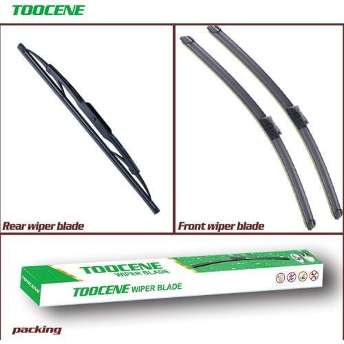 Front and Rear Wiper Blades For Cadillac SRX 2011-2015 windshield Windscreen Wipers Car Accessories 26"+17"+12"
