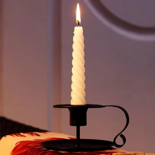 Iron Dining Table Home Decor Candle Holders Wedding Decoration Accessories Candlesticks For Candelabro Centerpiece Vintage