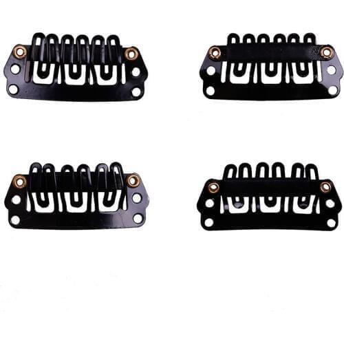 2.8cm 6 teeth U shape Clip for Hair Extensions Weft and Wigs,100pc/bag