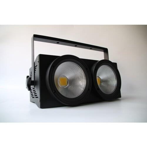 2x100w COB DMX HYO-LITE Stage Lighting Led Blinder / Warm White Dmx Stage TV Studio Church