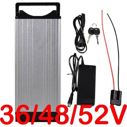 48V electric bicycle battery 48V 20AH 25AH Lithium battery 48V 24AH 1000W 2000W electric scooter battery+ Double Layer Luggage